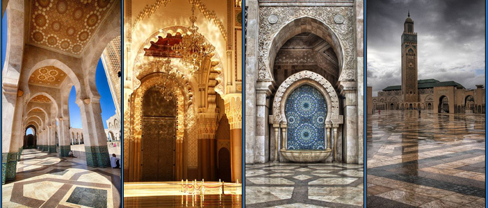 دنیا کی ساتویں بڑی مسجد ۔۔۔۔۔۔ مسجد حسن الثانی